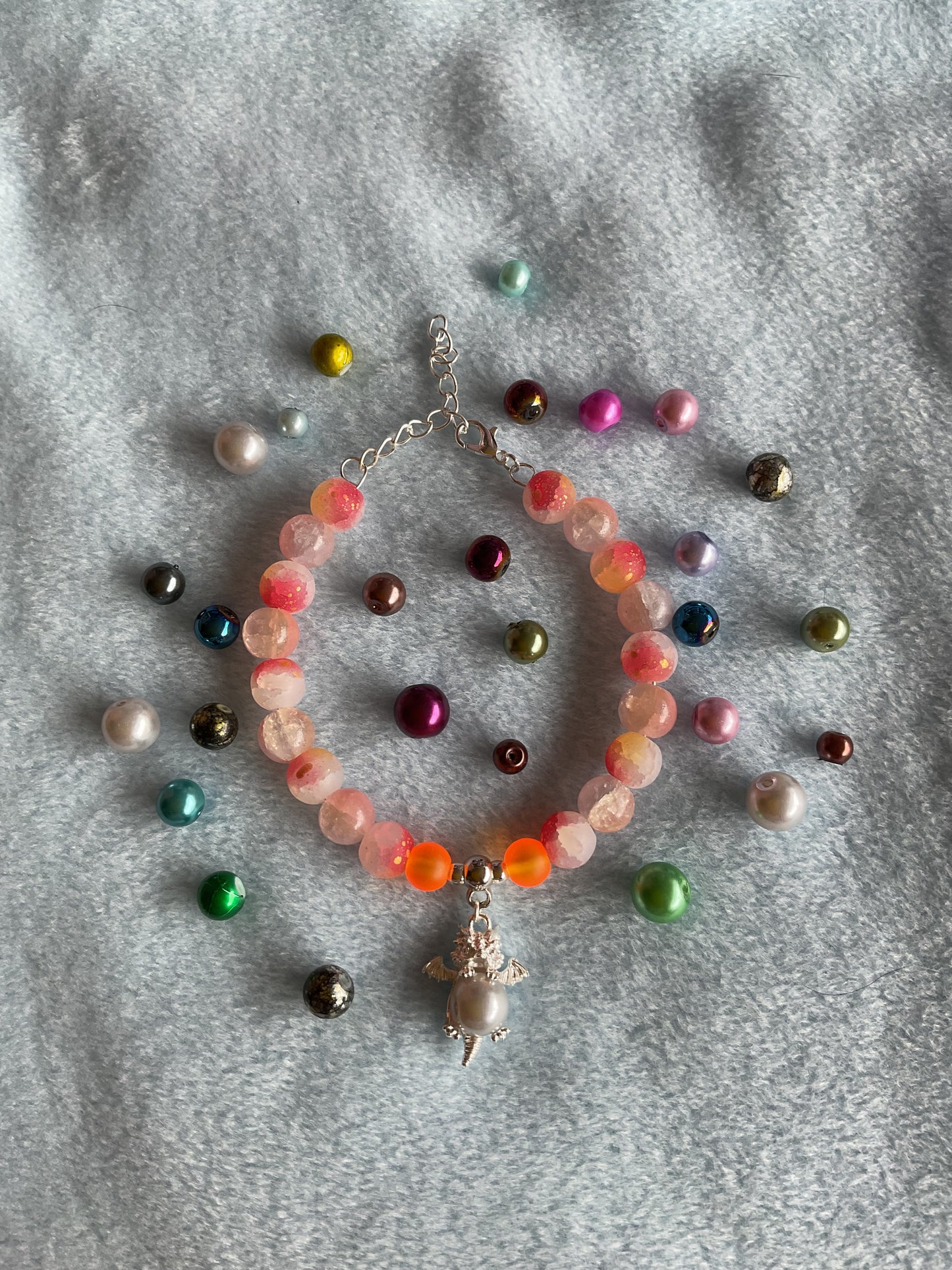 Baby dragon adjustable bracelet various colours