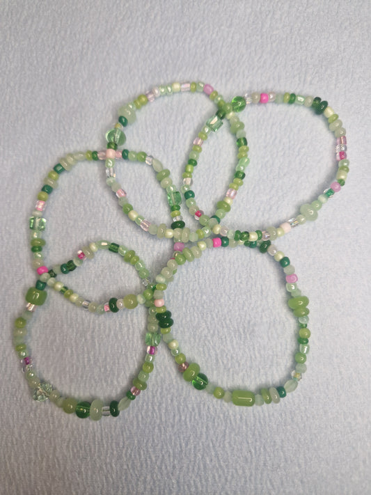 Jade garden delicate bracelet