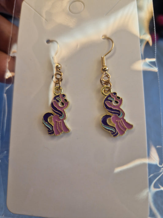 My little pony earrings
