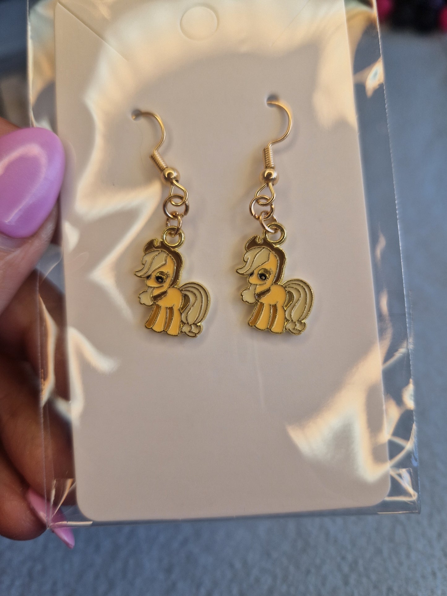 My little pony earrings