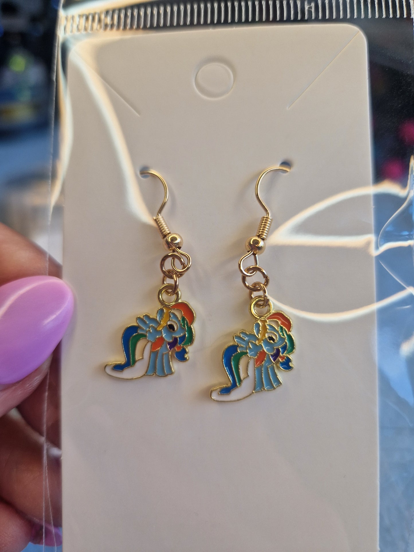 My little pony earrings