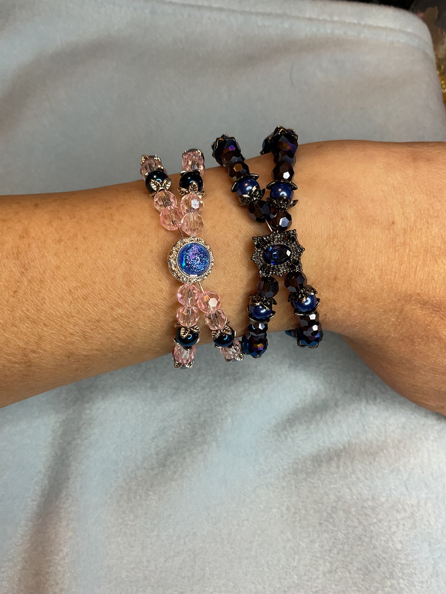 Memory adjustable bracelet