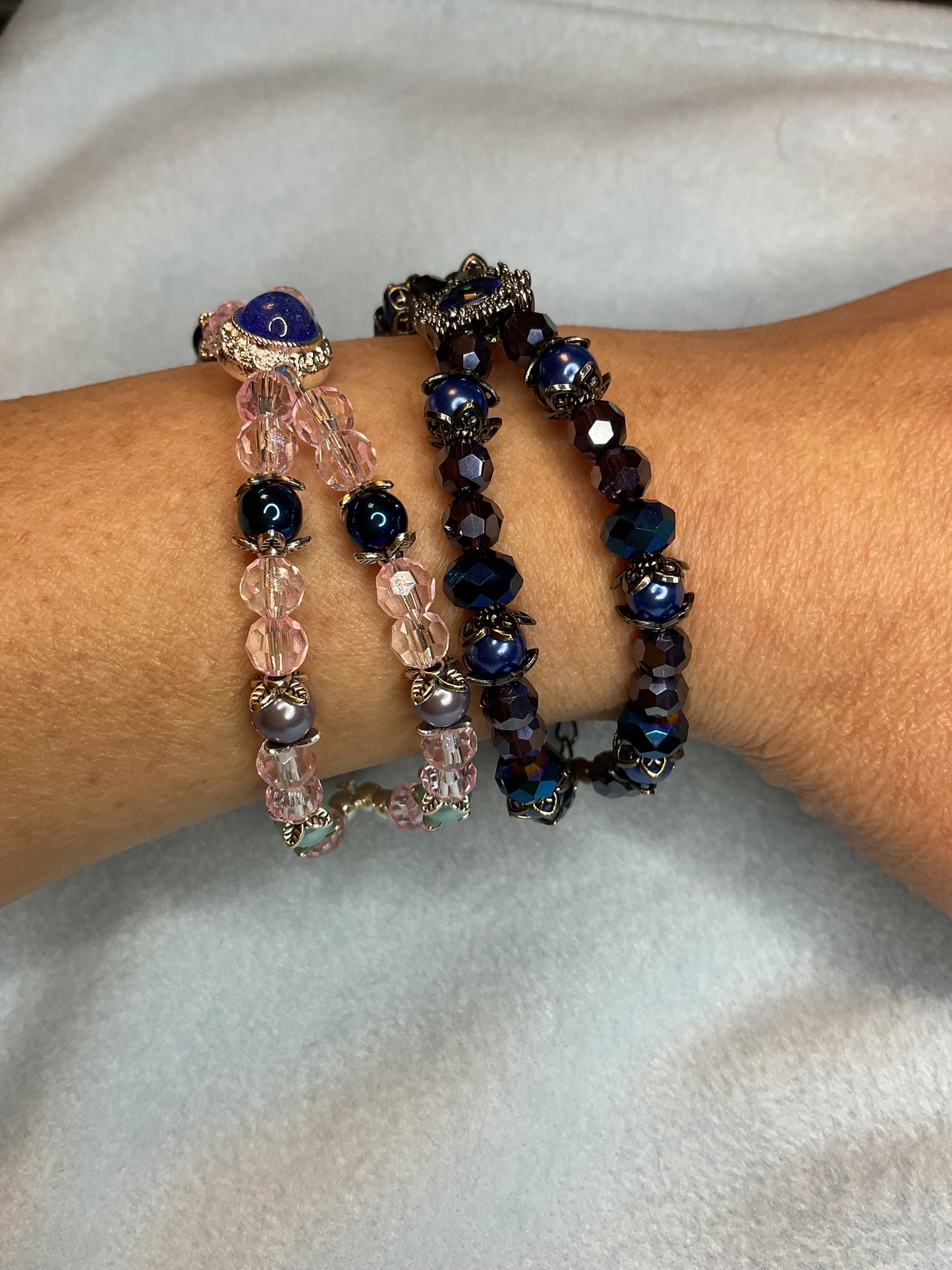 Memory adjustable bracelet