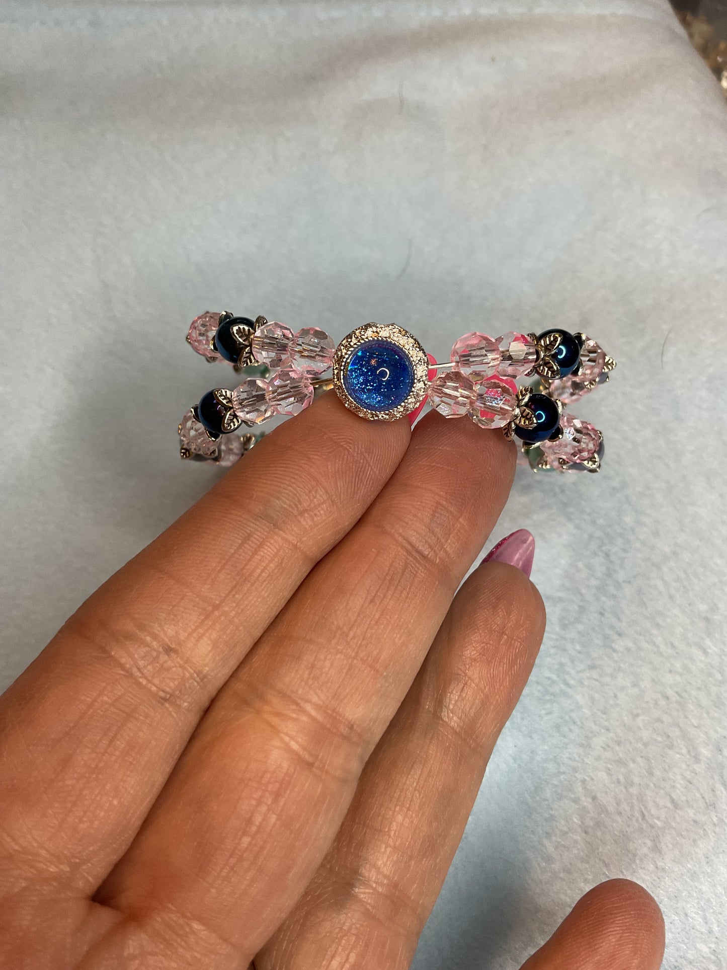 Memory adjustable bracelet