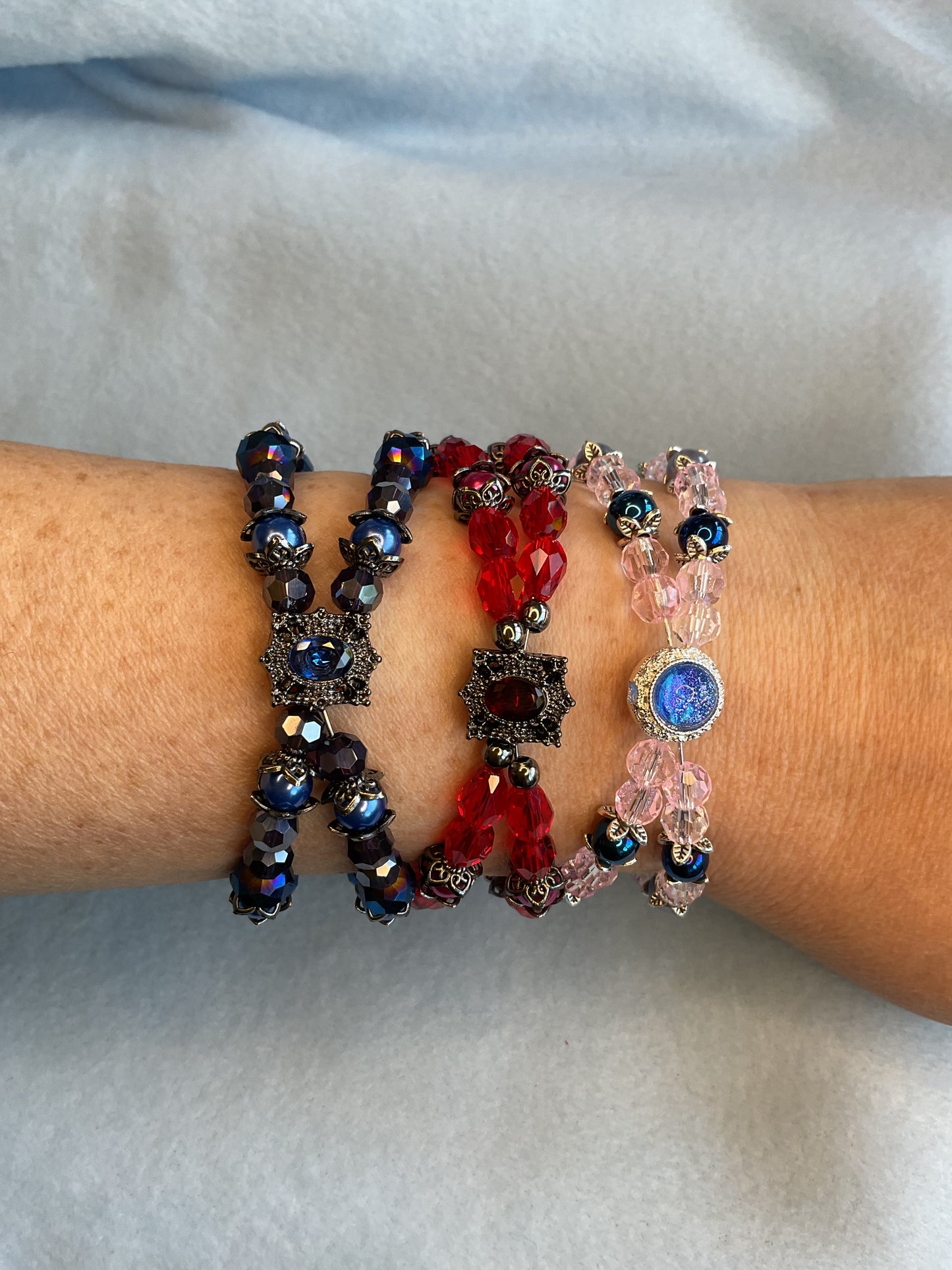 Memory adjustable bracelet