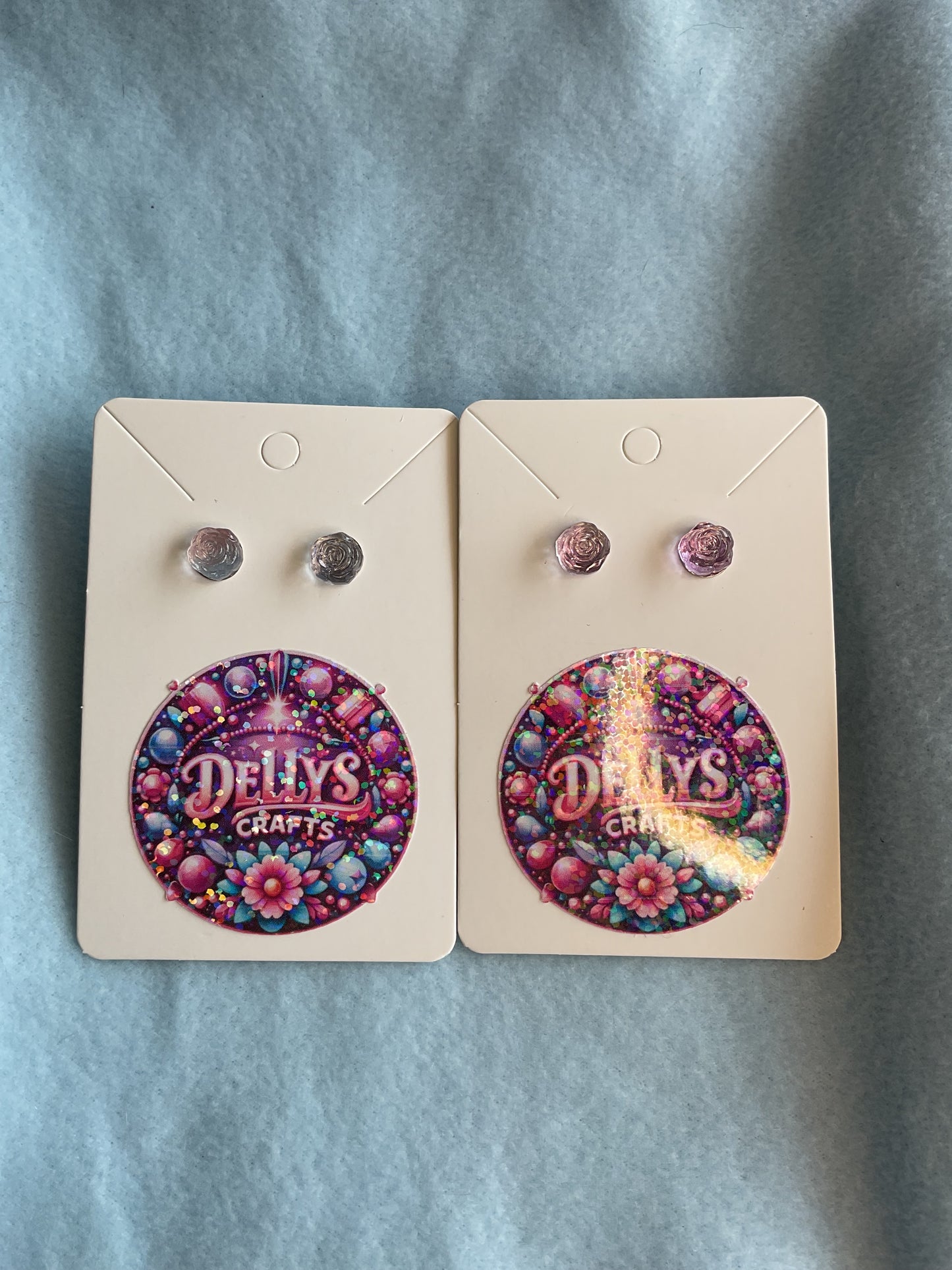 Glass bear, rose or jelly fish earrings