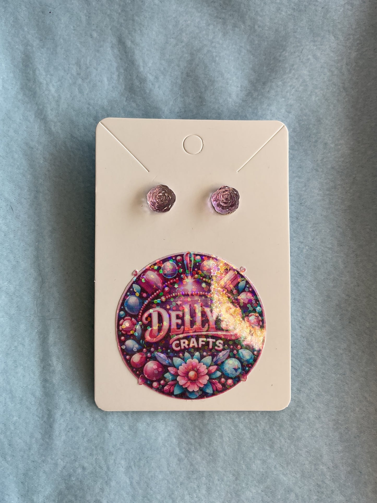 Glass bear, rose or jelly fish earrings